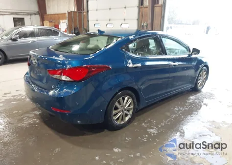 2014 Hyundai Elantra Se z USA, uszkodzony, nr VIN KMHDH4AE8EU028944